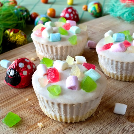 Mini cheesecake recipe for Easter