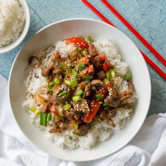 Instant Pot Mongolian Beef