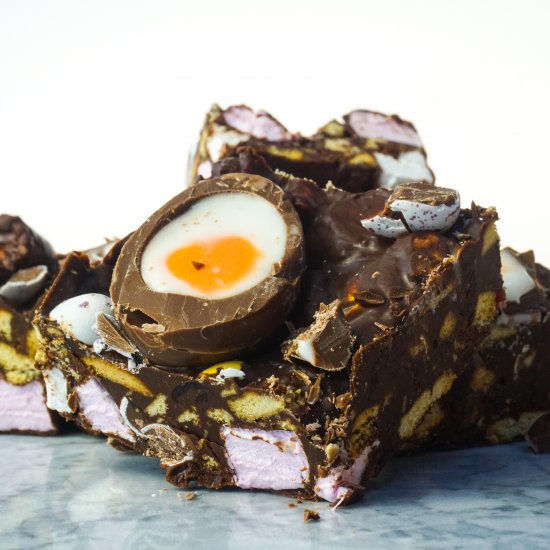 Creme Egg Rocky Roads