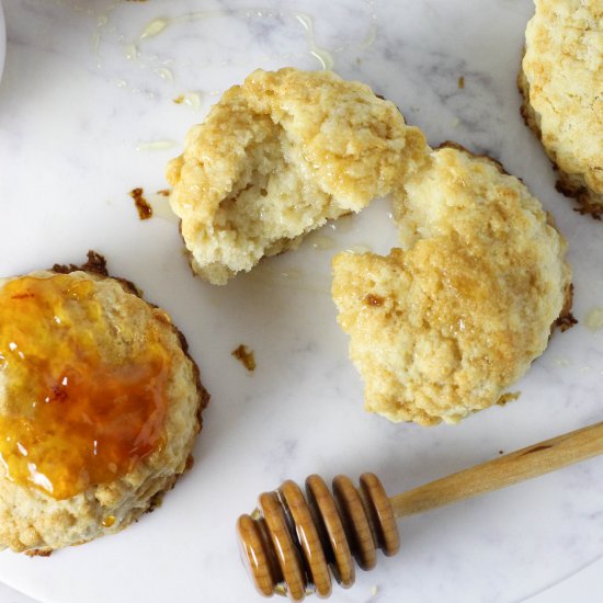 Brown Sugar Honey Biscuits