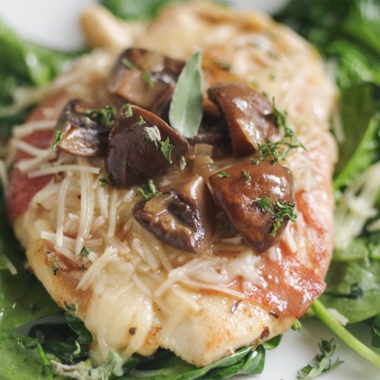 Chicken Saltimbocca