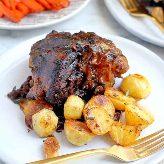 Baked Lamb Shanks