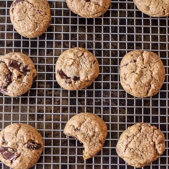 Paleo Chocolate Chunk Cookies