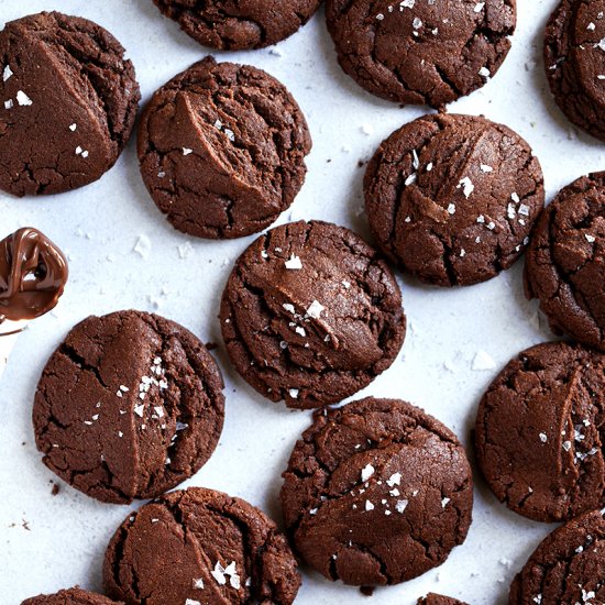 Nutella Fudge Cookies