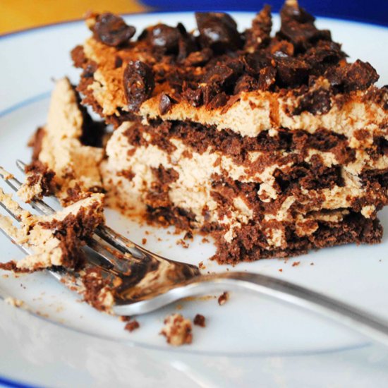 No Bake Tiramisu Layer Cake