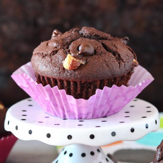 Triple Chocolate Muffins