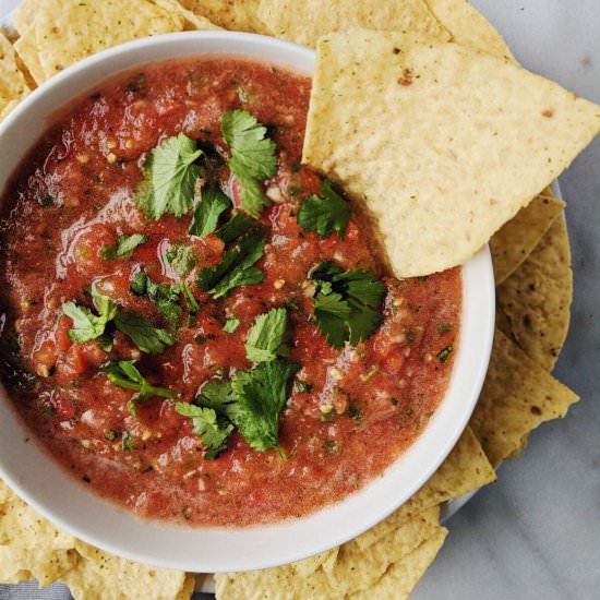 Easiest Homemade Salsa Ever!