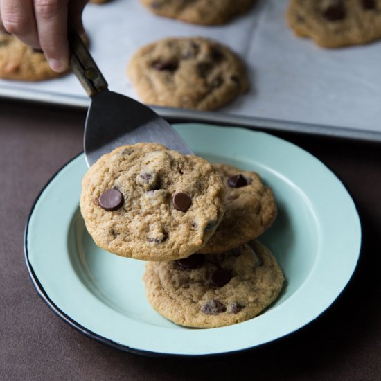 Miso Chocolate Chip Cookies