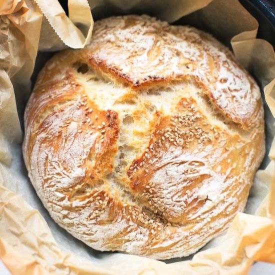 No knead bread