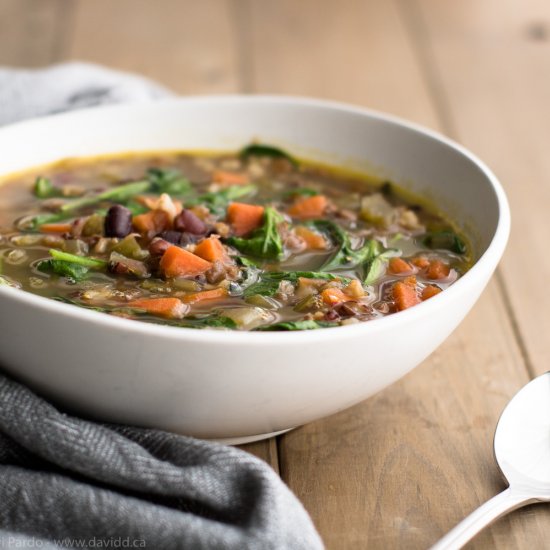 Hearty 3 Bean Soup