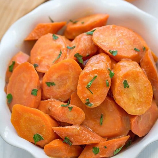 Slow Cooker Orange Glazed Carrots