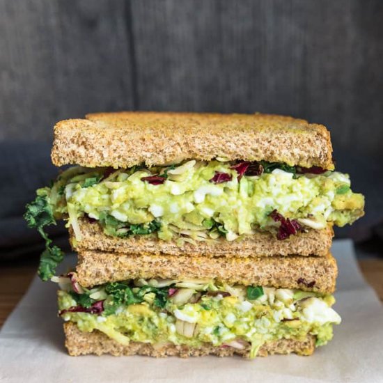 No Mayo Avocado Egg Salad