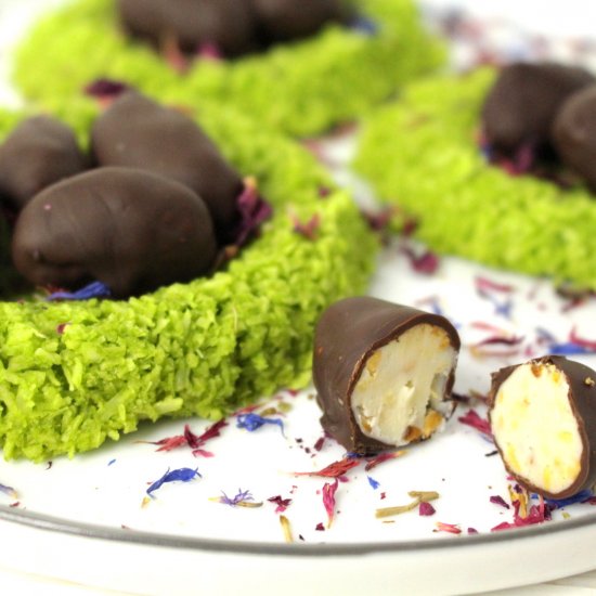 Vegan Chocolate Eggs & Easter Nests