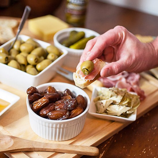 Simple Spring Antipasto Platter