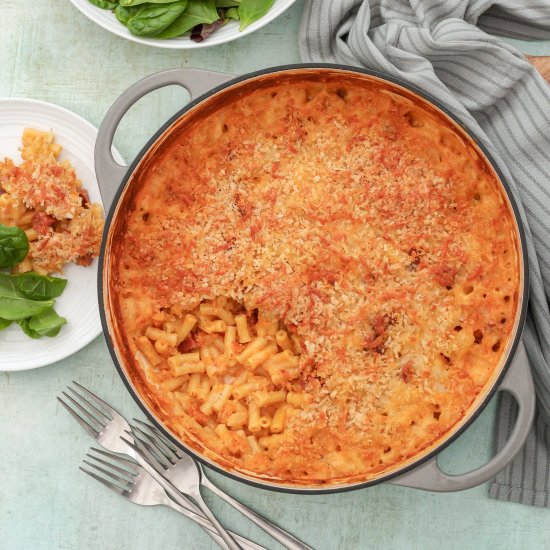 Chorizo & Manchego Macaroni Cheese