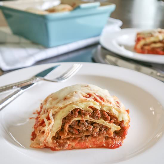 Keto Lasagna Roll-Ups