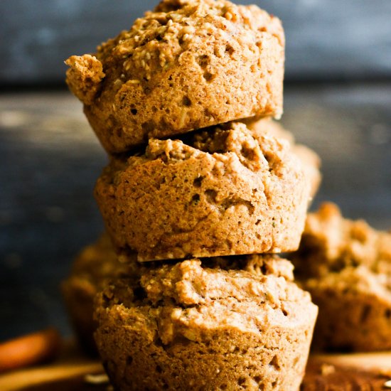 Almond Butter Power Muffins (V&GF)