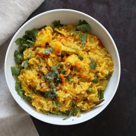 Mixed Vegetable Kitchari