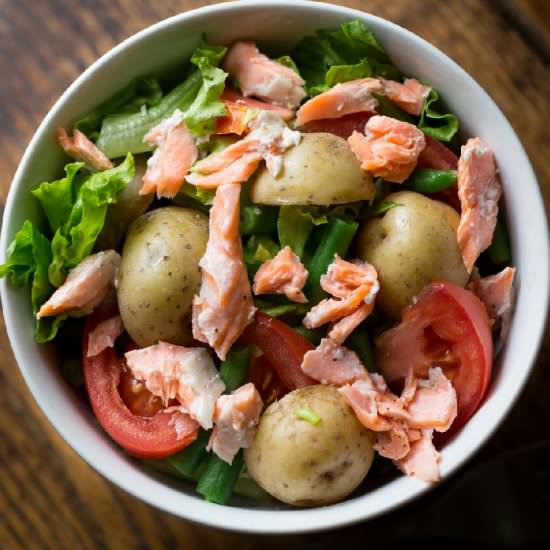 Salmon Nicoise Salad