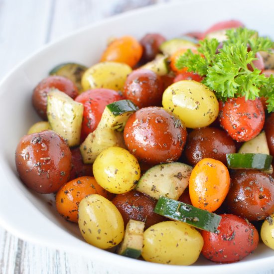 Cherry Tomato Salad with Balsamic