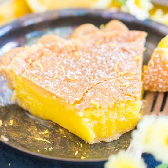 Lemon Chess Pie