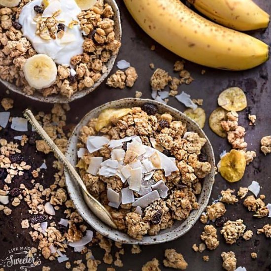 Banana Nut Granola