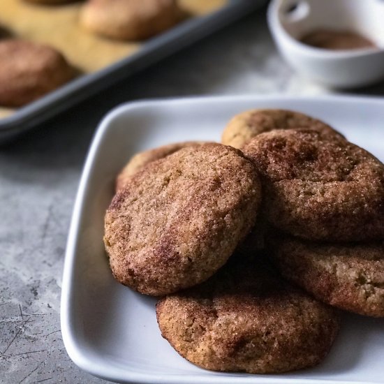 Keto Snickerdoodle Cookies