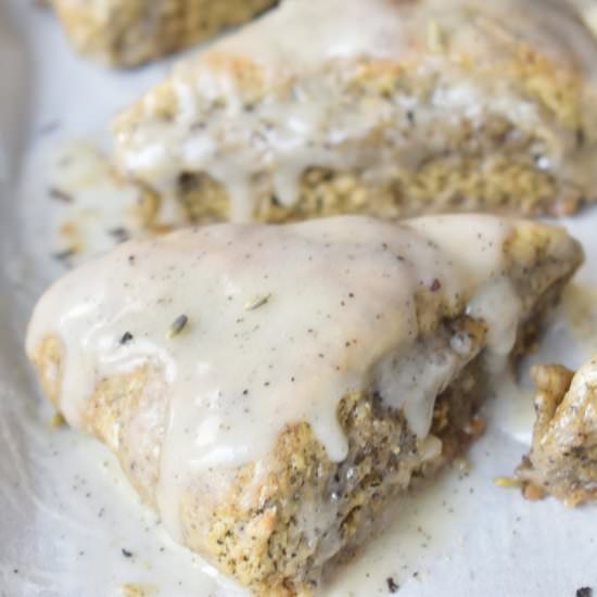 Lavender Ear Grey Scones