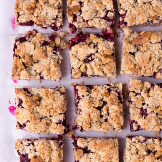 Jam Filled Passover Bars