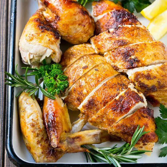 Slow Cooker Whole Chicken