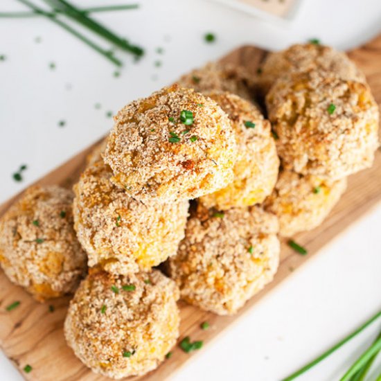 Cheesy Chipotle Rice Balls