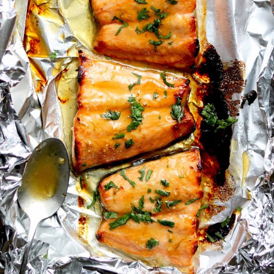 Honey Glazed Salmon