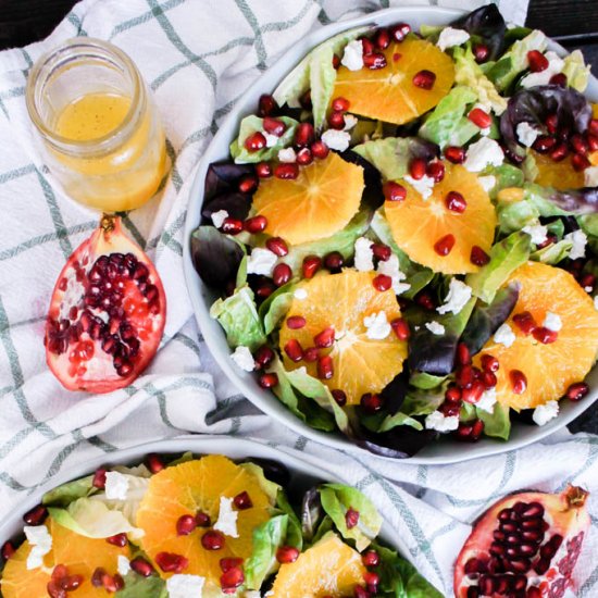 Orange Pomegranate Salad