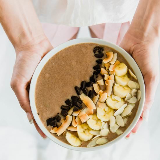 Almond Butter Smoothie Bowl