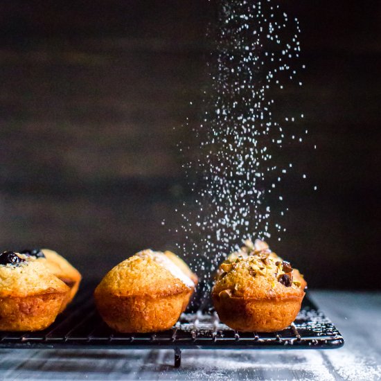 Almond-Orange Mini Tea Cakes