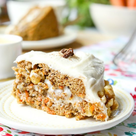 Gluten Free Vegan Carrot Cake