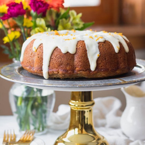 Lightened Up Hummingbird Cake