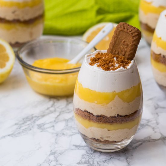 Lemon Cookie Cheesecake Parfaits