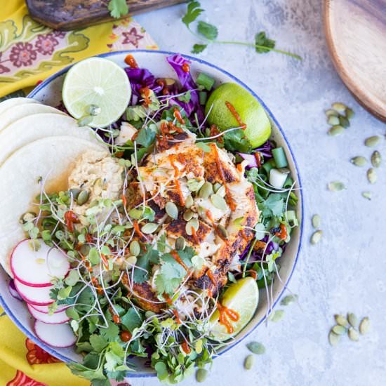 Baja Fish Taco Bowl