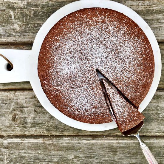 Flourless Chocolate-Almond Cake