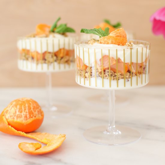 Mandarin Granola Parfait