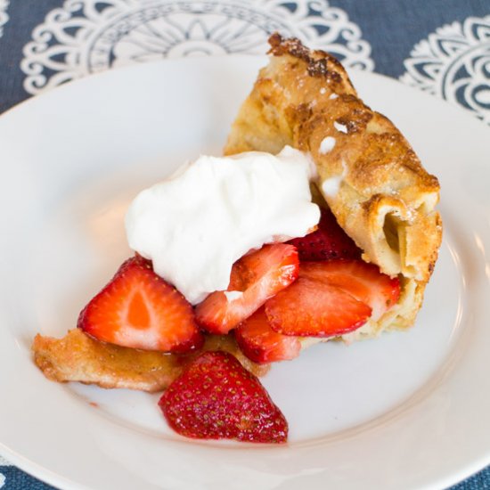 Strawberry Dutch Baby