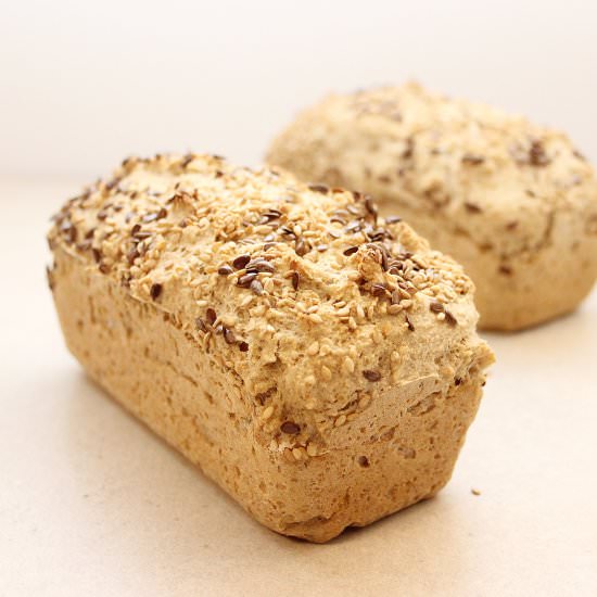 Yeast-Free Gluten-Free Vegan Bread