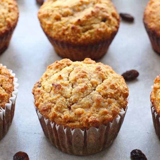 Paleo Carrot Muffins