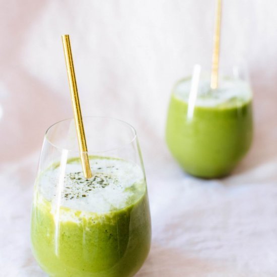 Matcha Mango Smoothie