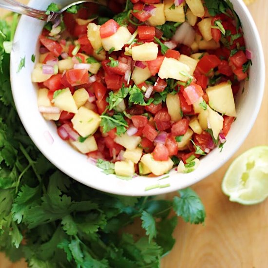 Easy Pineapple Salsa