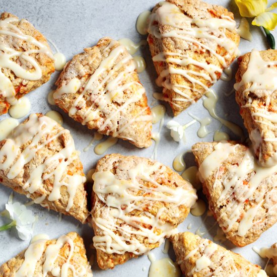 Carrot Cake Scones