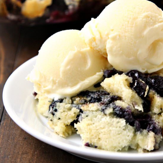 Blueberry Dump Cake