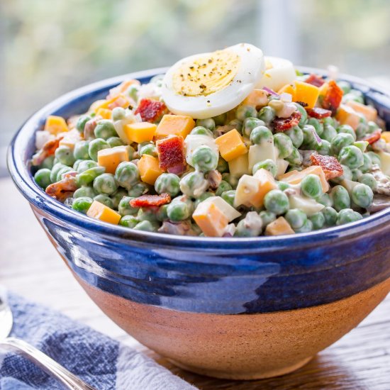 Easy English Pea Salad