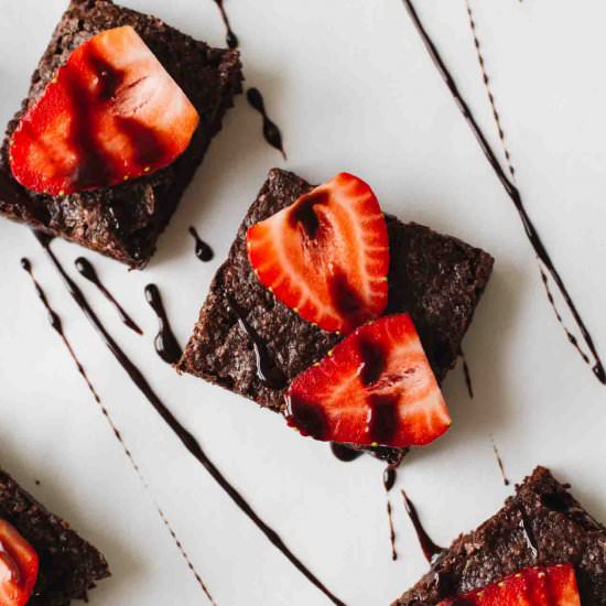 Strawberry Chocolate Brownies